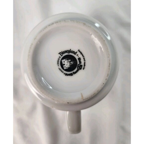 Vintage Walt Disney World Mug Mickey Mouse Minnie Disney Coffee Cup 1980s Japan - Picture 6 of 6